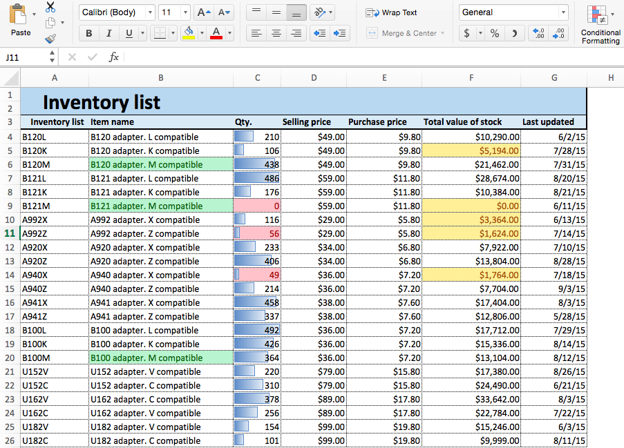 Excel Conditional Formatting HowTo Smartsheet